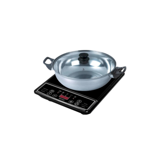 cocina de induccion con olla marca royal