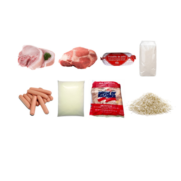 combo de comida con envio para cuba