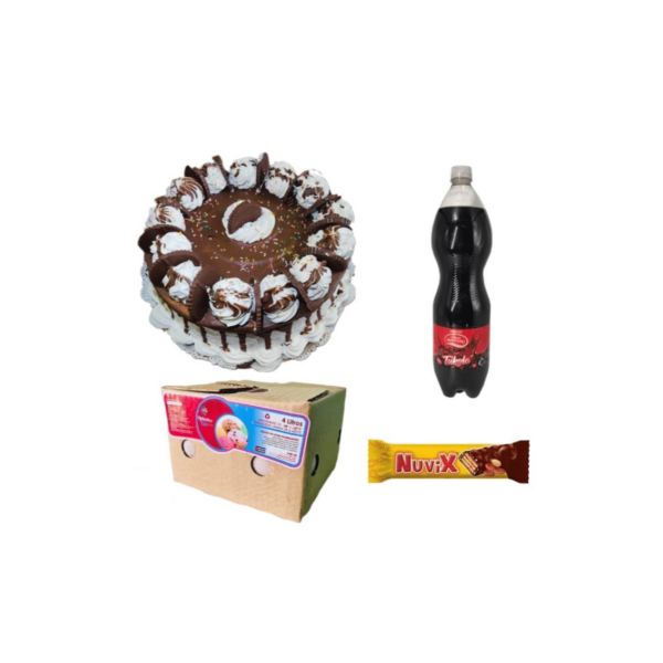 combo 5 cake de chocolate con entrega en cuba
