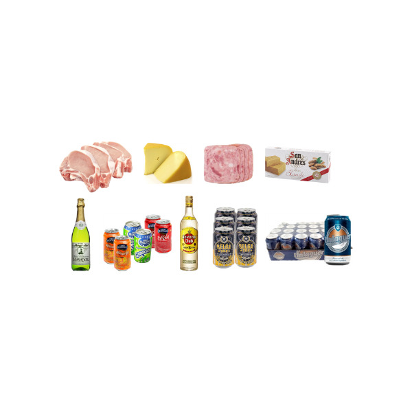 coombo de comida con envio para cuba