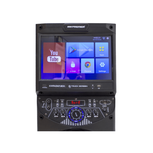 bocina multimedia con pantalla marca premier con envio a Cuba